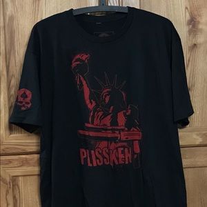 Brand New Mens Size XL Zero Foxtrot Escape From New York ‘Plissken’ T-Shirt.
